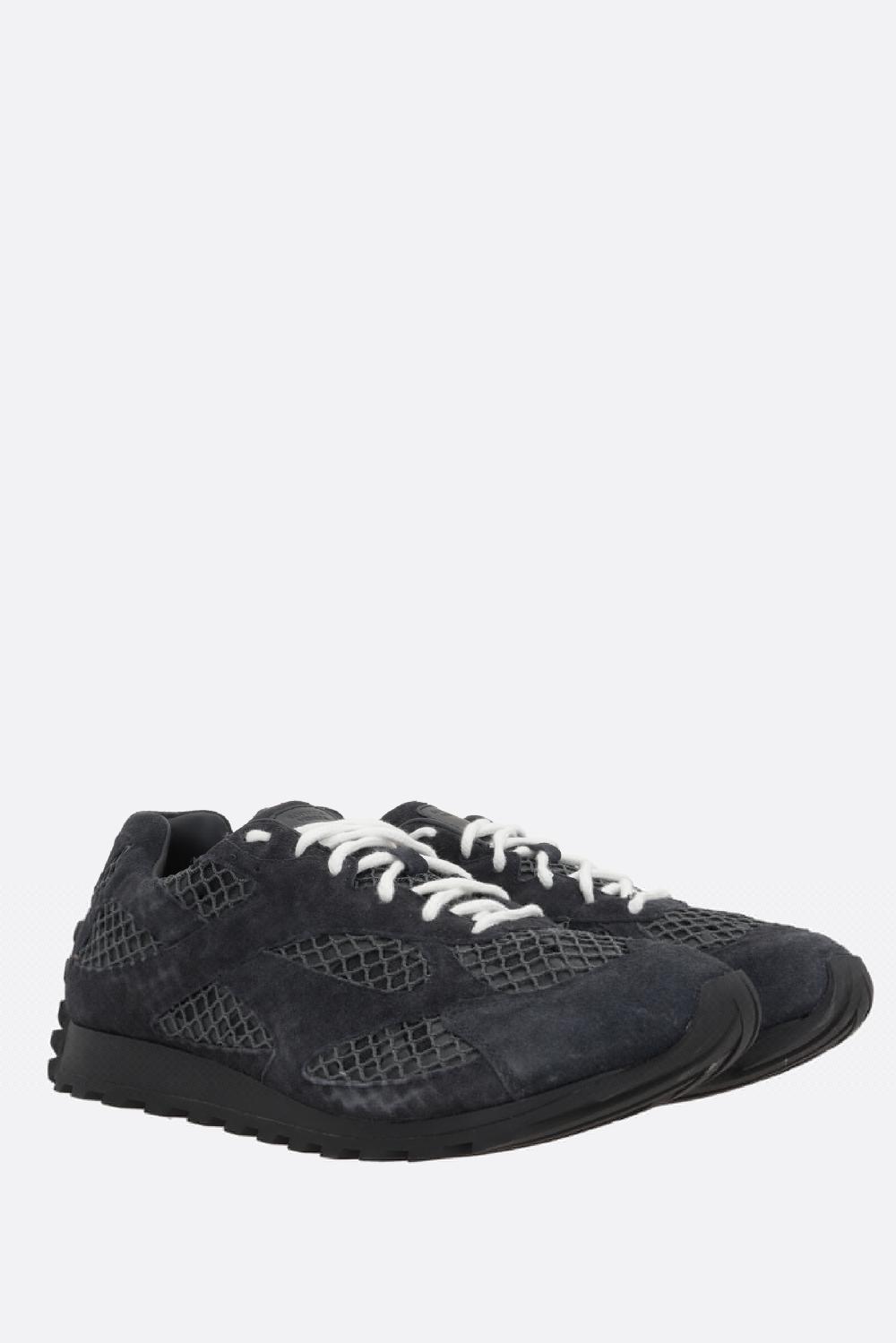 BOTTEGA VENETA Sneaker Orbit In Suede E Rete