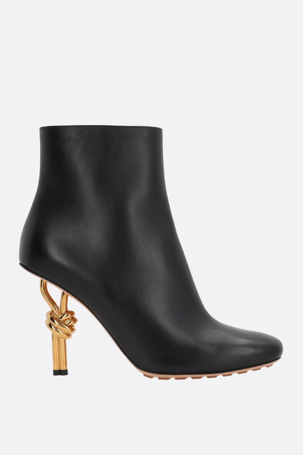 BOTTEGA VENETA stivaletto Knot in pelle liscia