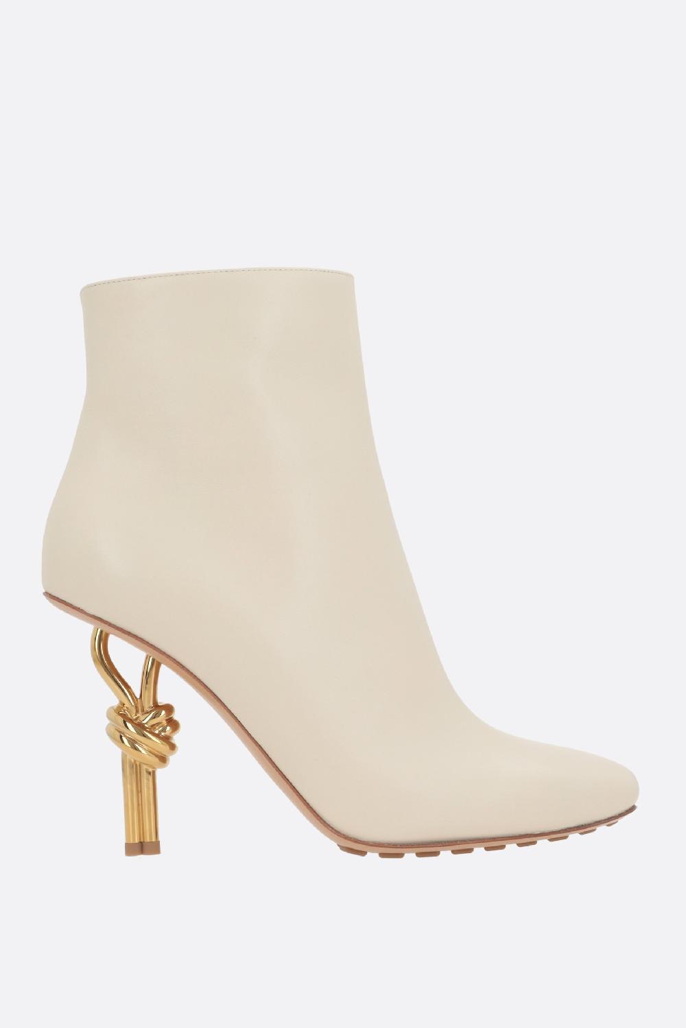 BOTTEGA VENETA stivaletto Knot in pelle liscia