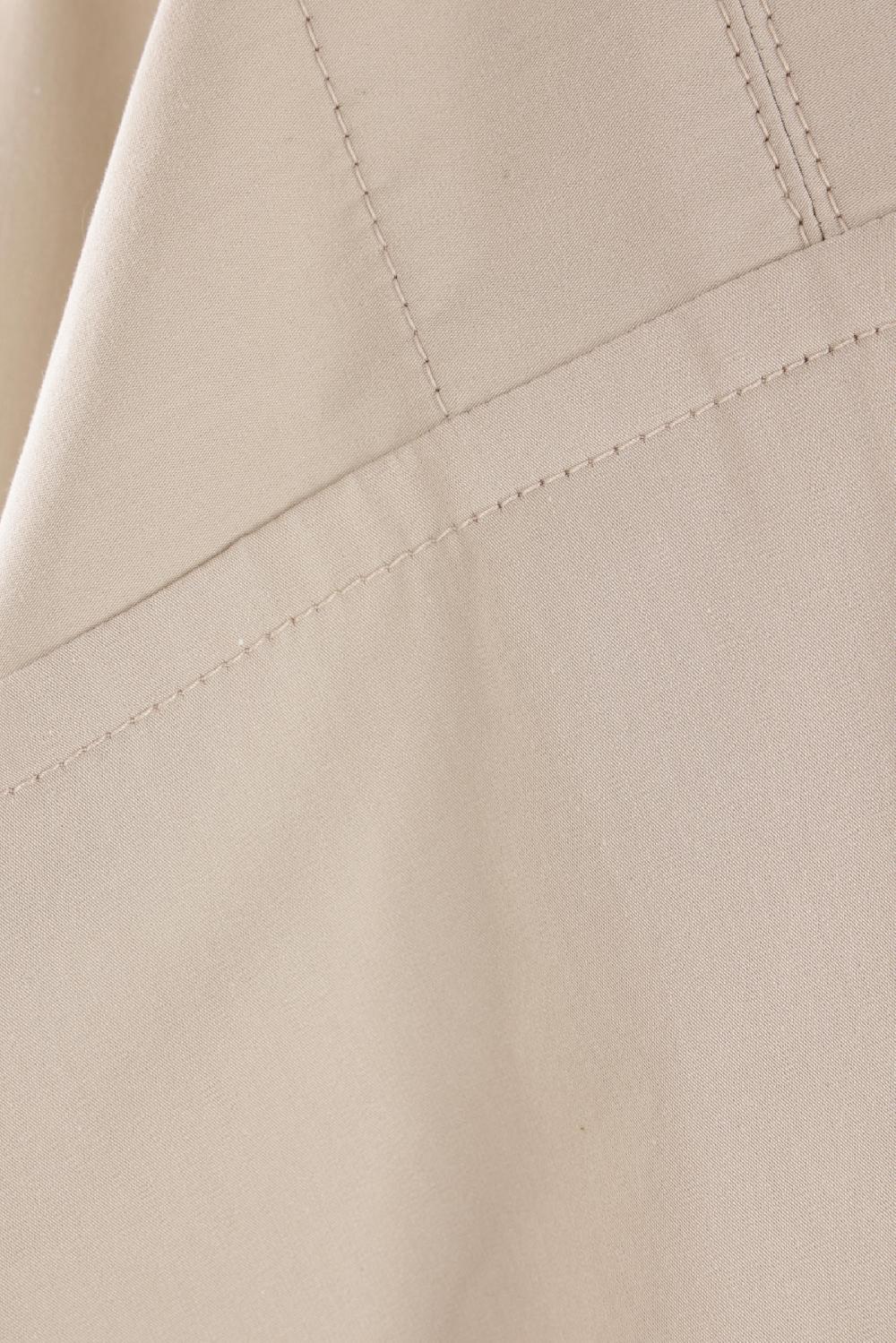 BOTTEGA VENETA Top In Popeline Di Cotone E Seta