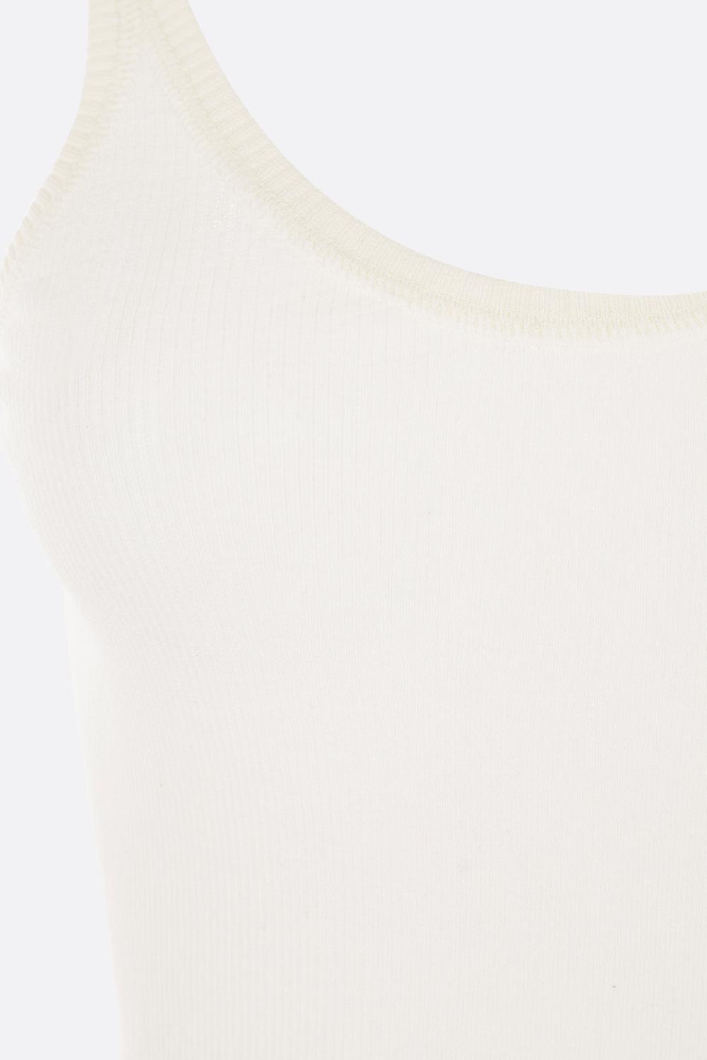 BOTTEGA VENETA Top Smanicato In Maglia Leggera