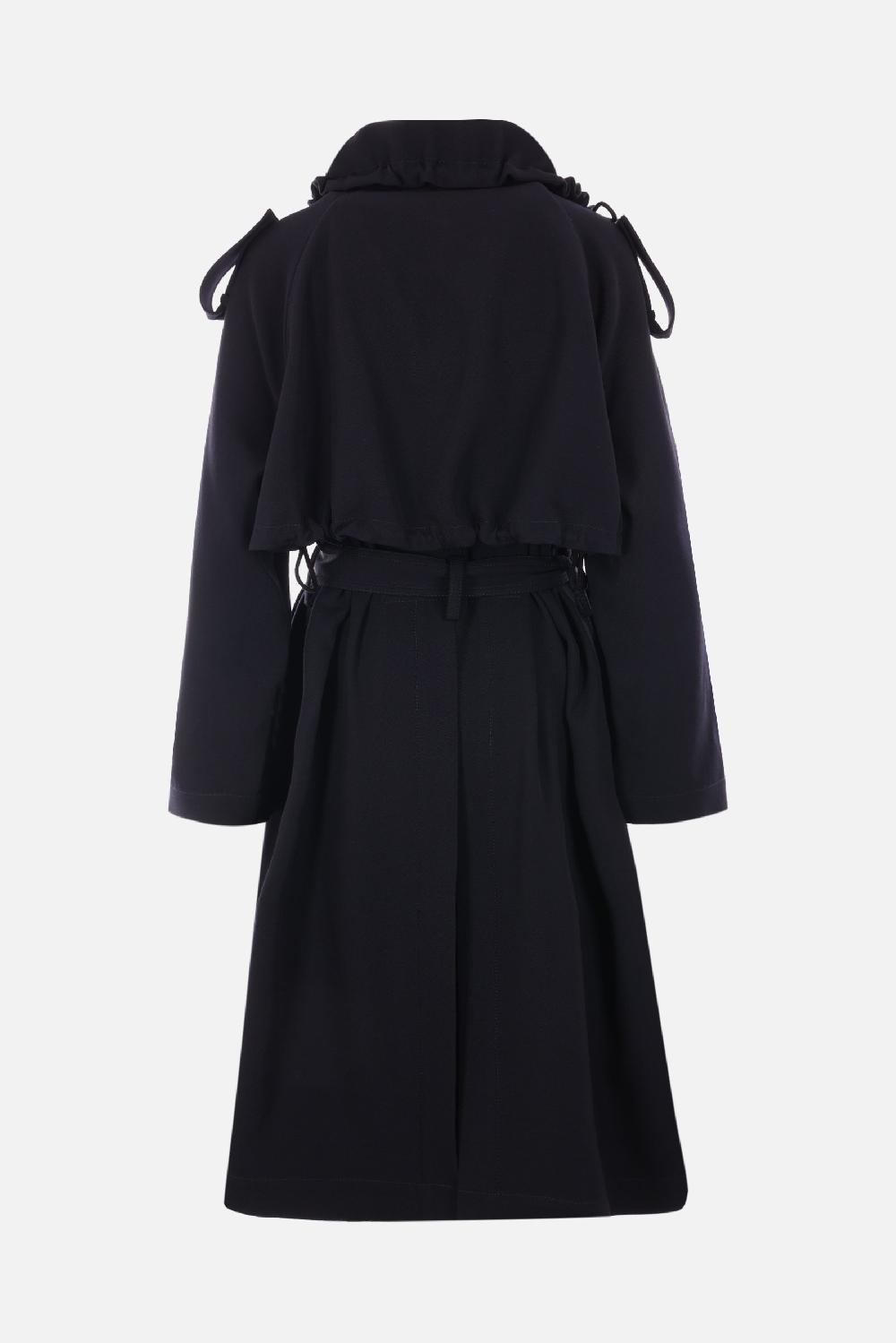 BOTTEGA VENETA Trench Doppiopetto In Gabardine