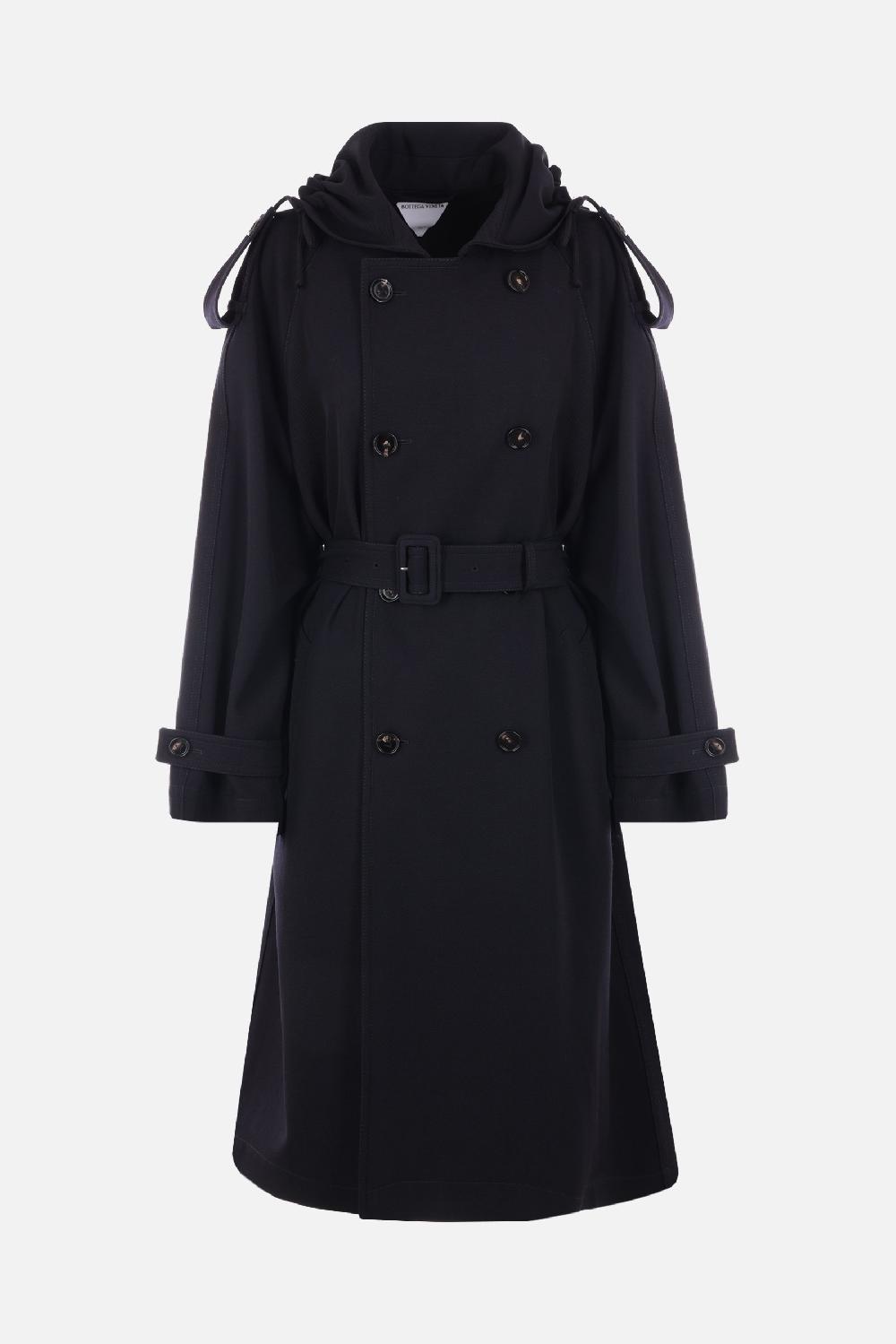 BOTTEGA VENETA trench doppiopetto in gabardine