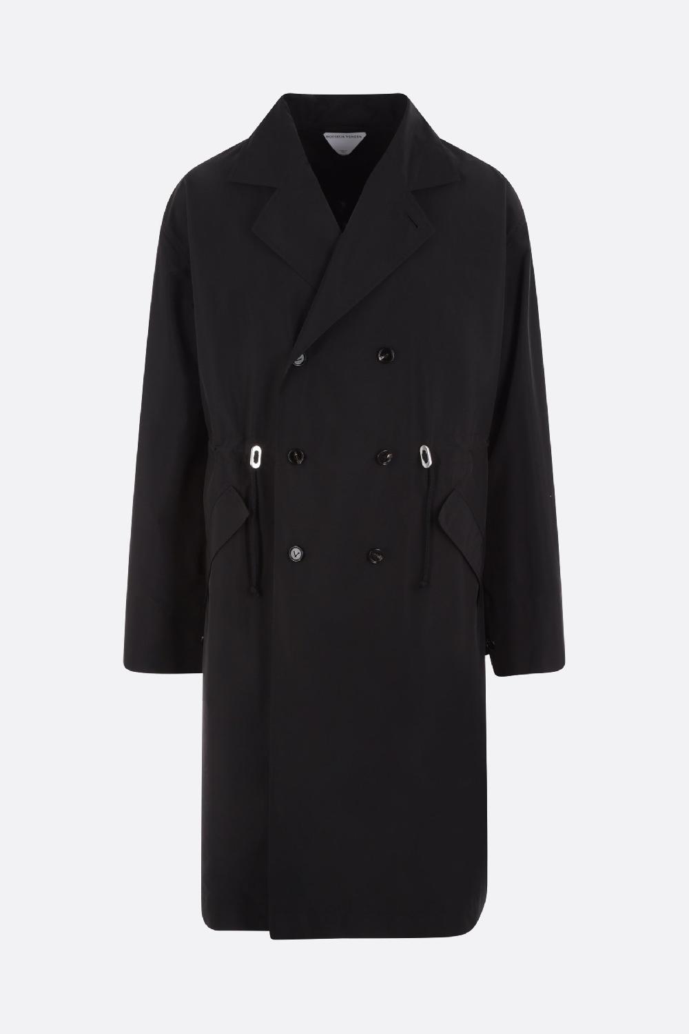 BOTTEGA VENETA trench doppiopetto in nylon
