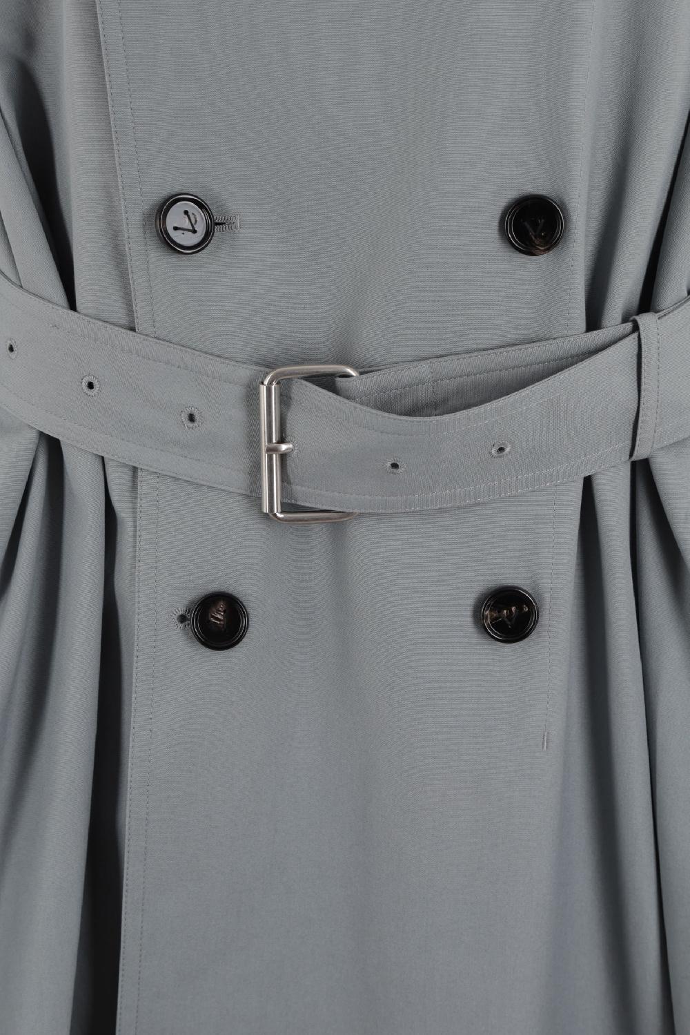 BOTTEGA VENETA Trench In Canvas Di Cotone Compatto