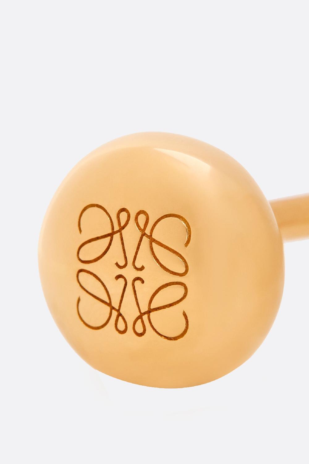 LOEWE Bracciale Rigido Anagram Pebble In Argento Sterling