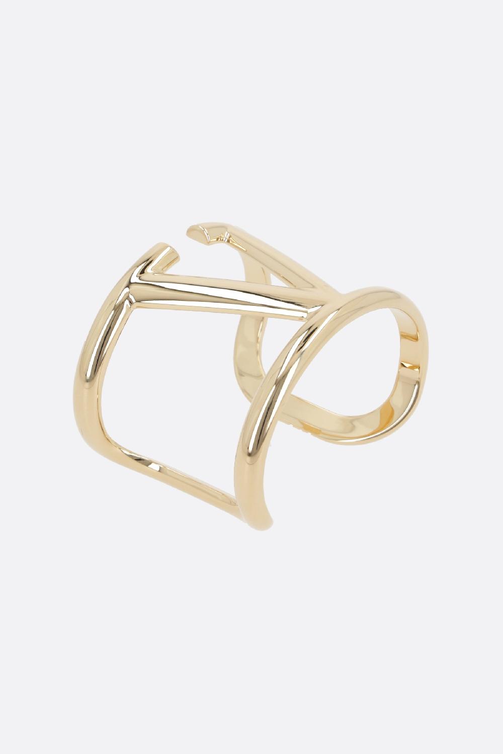 VALENTINO GARAVANI bracciale VLogo Signature in ottone