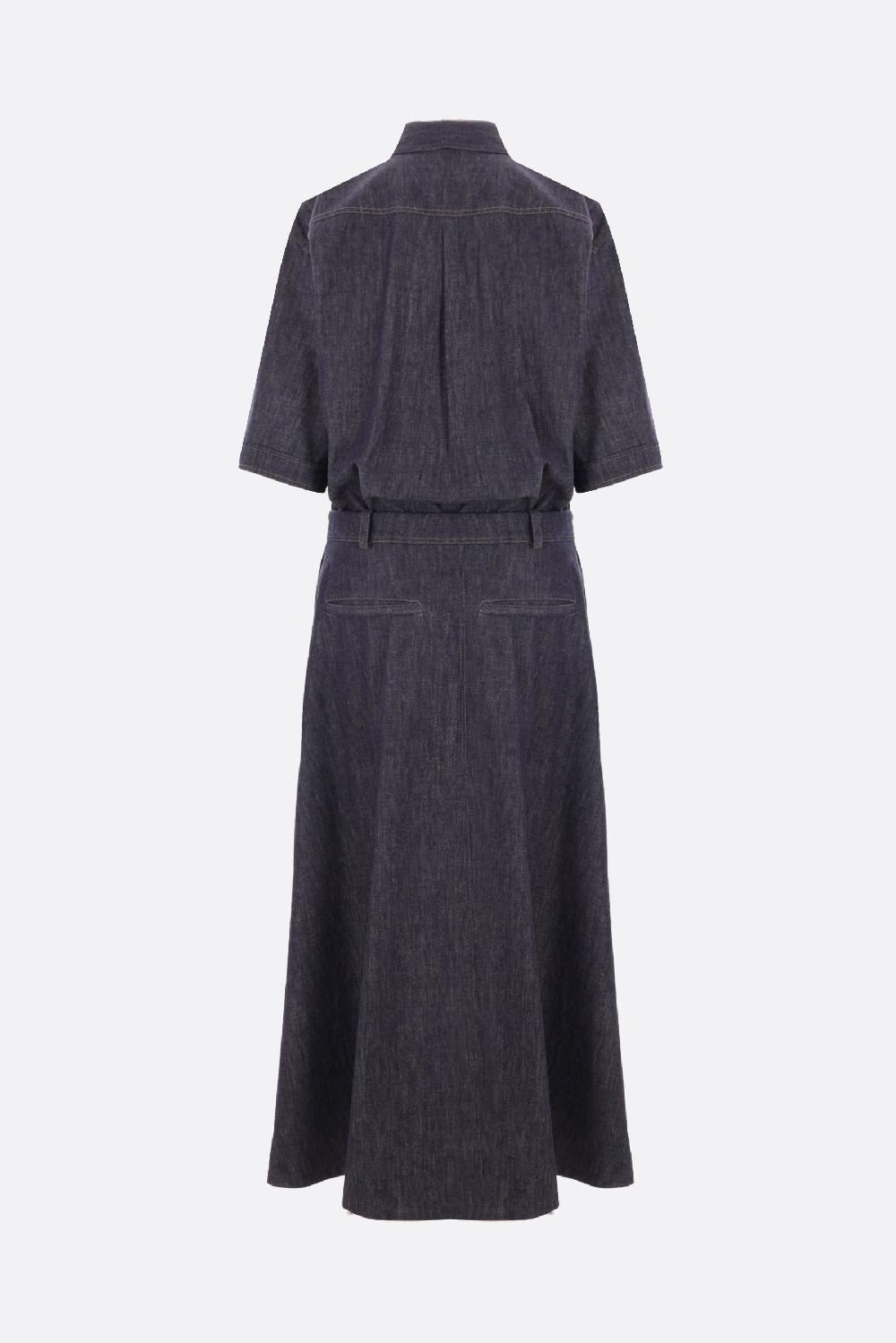 BRUNELLO CUCINELLI Abito Midi In Denim