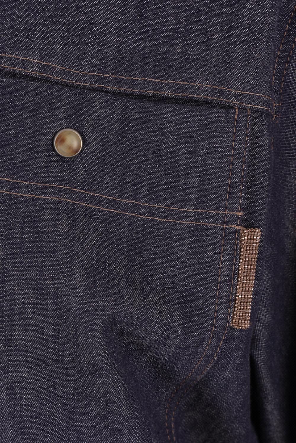 BRUNELLO CUCINELLI Abito Midi In Denim