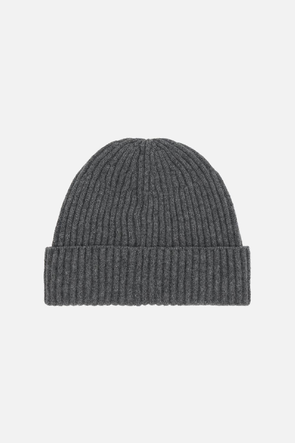 BRUNELLO CUCINELLI berretto in cashmere a costine