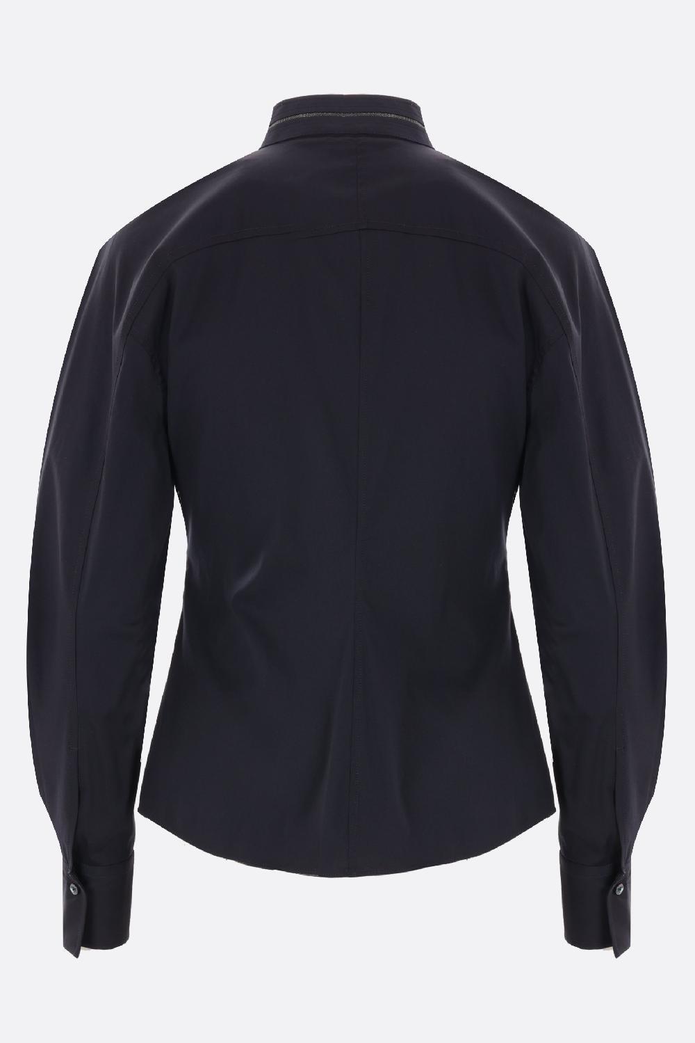 BRUNELLO CUCINELLI Camicia In Popeline Stretch