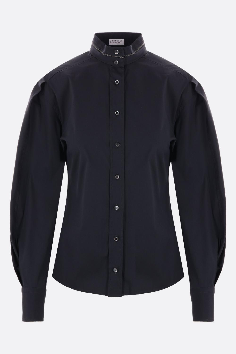 BRUNELLO CUCINELLI Camicia In Popeline Stretch