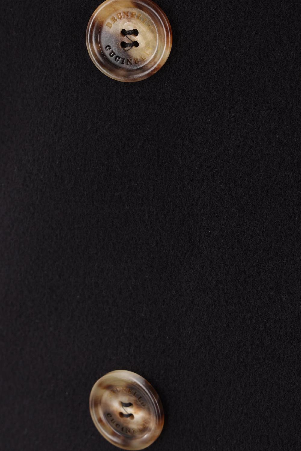 BRUNELLO CUCINELLI Cappotto Doppiopetto In Lana