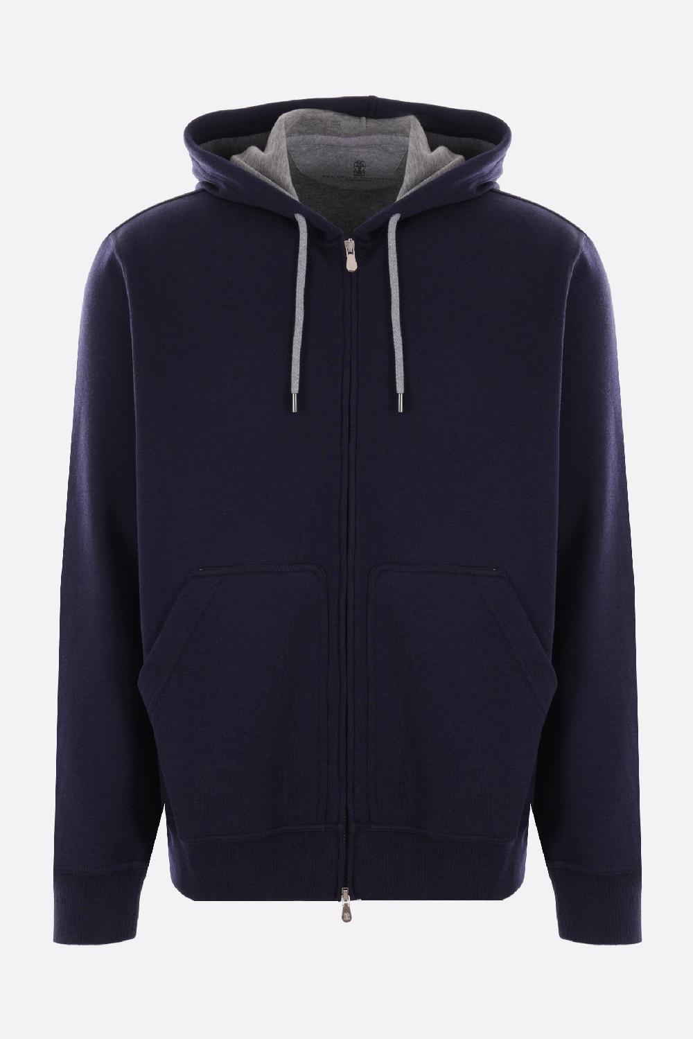 BRUNELLO CUCINELLI felpa full-zip in jersey