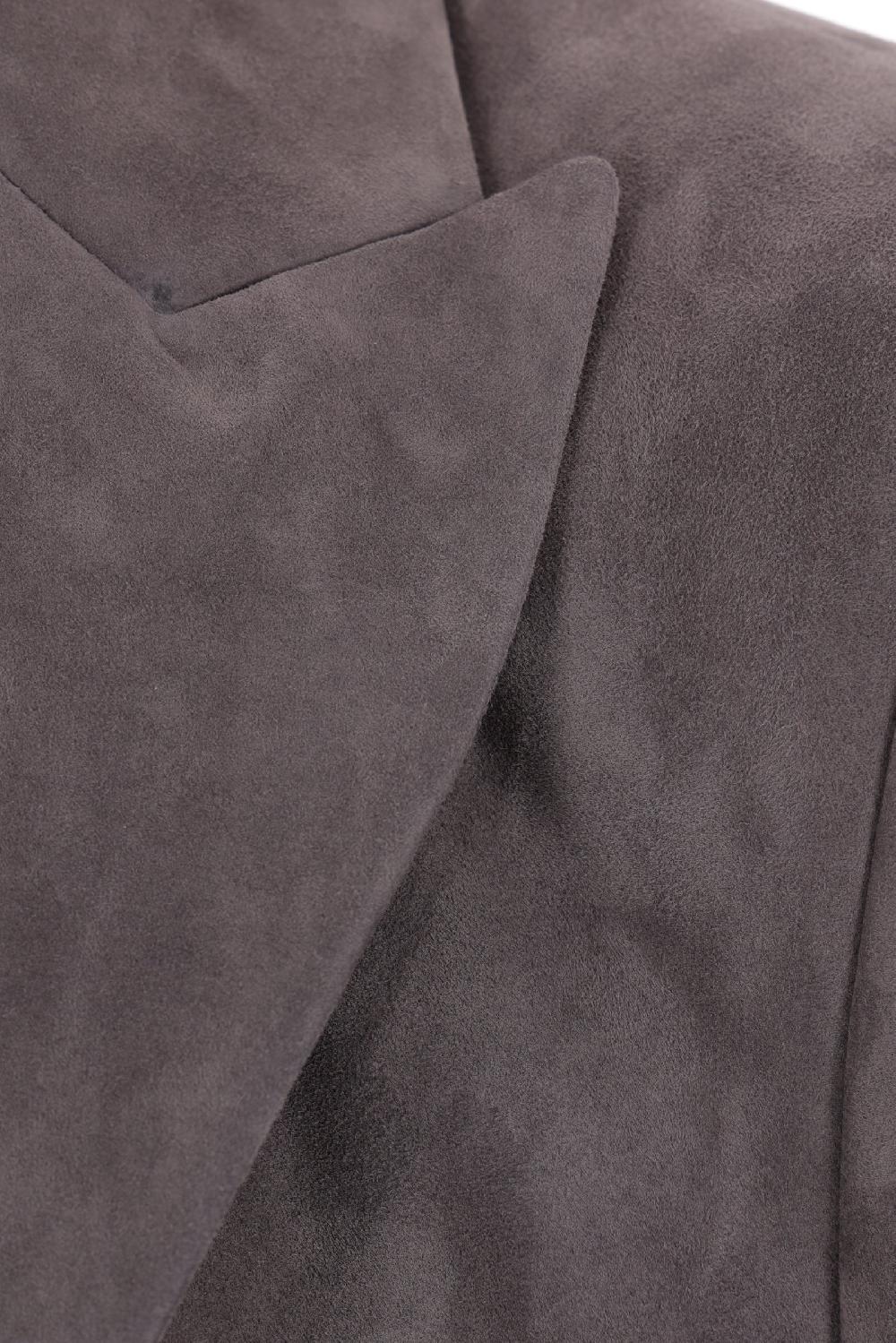 BRUNELLO CUCINELLI Giacca Monopetto In Suede