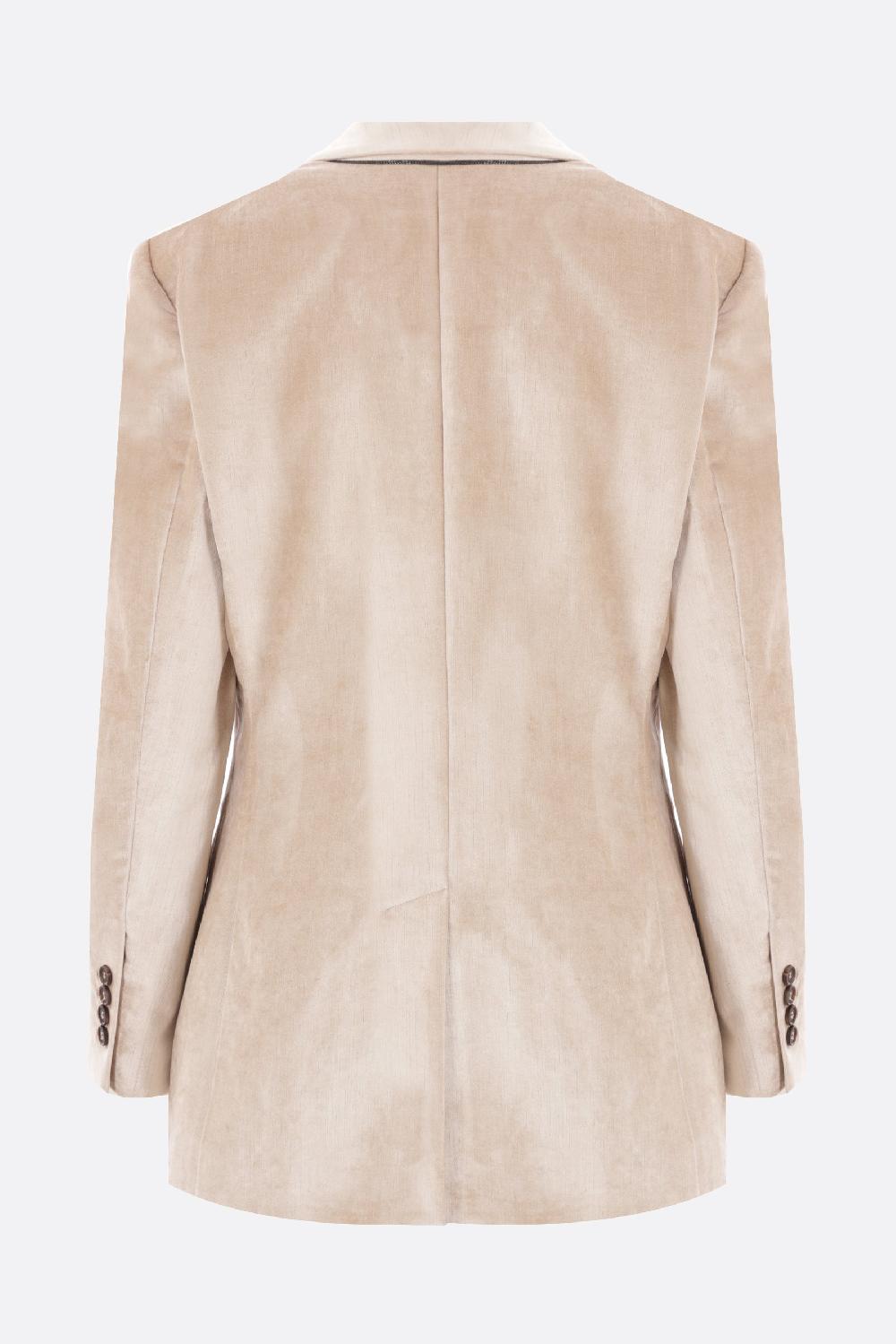 BRUNELLO CUCINELLI Giacca Monopetto In Velluto