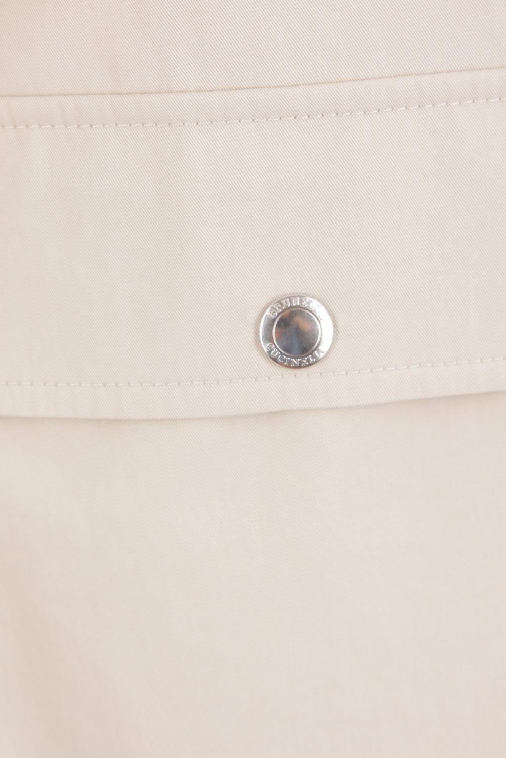 BRUNELLO CUCINELLI Giubbotto In Gabardine