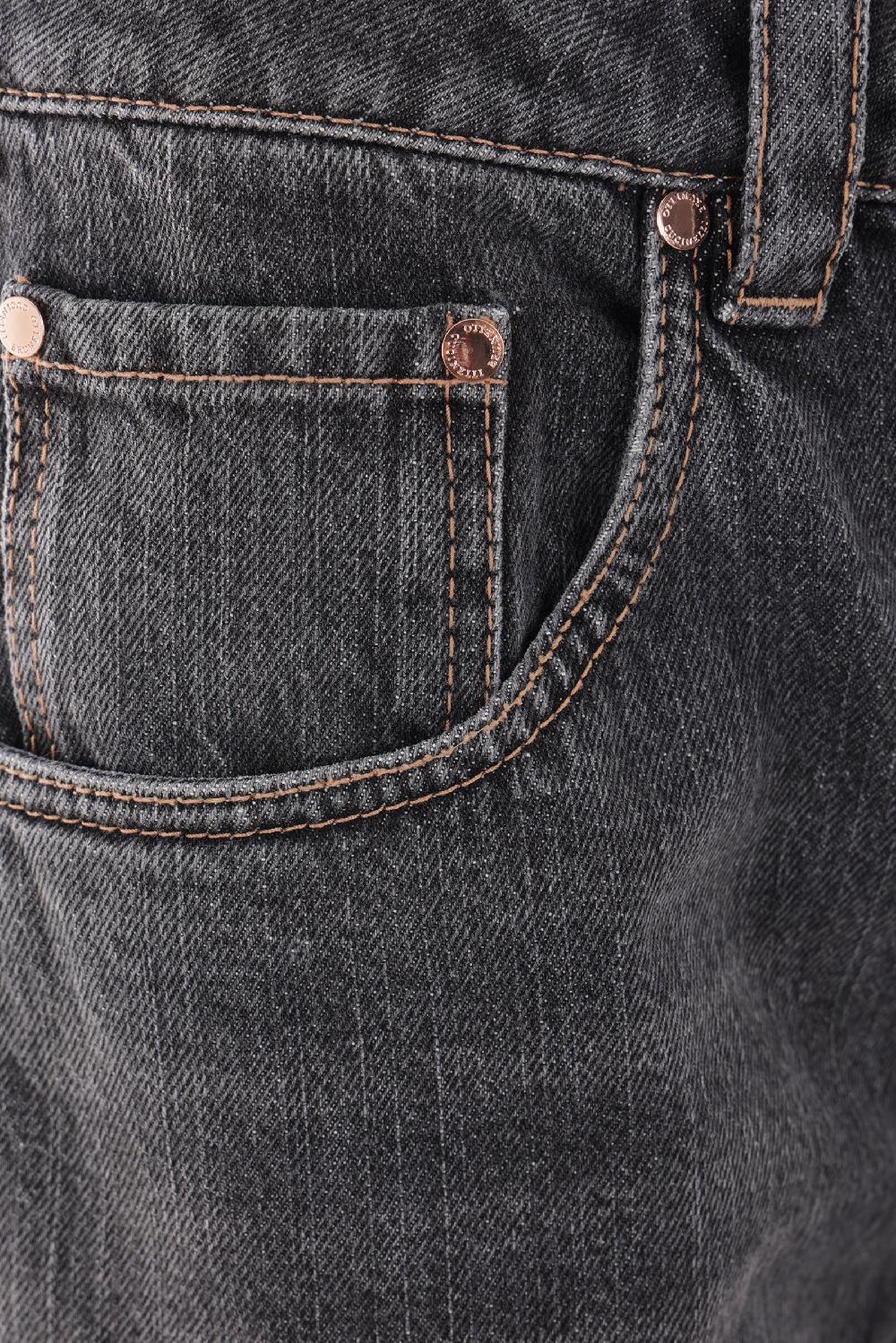 BRUNELLO CUCINELLI Jeans A Gamba Dritta In Denim