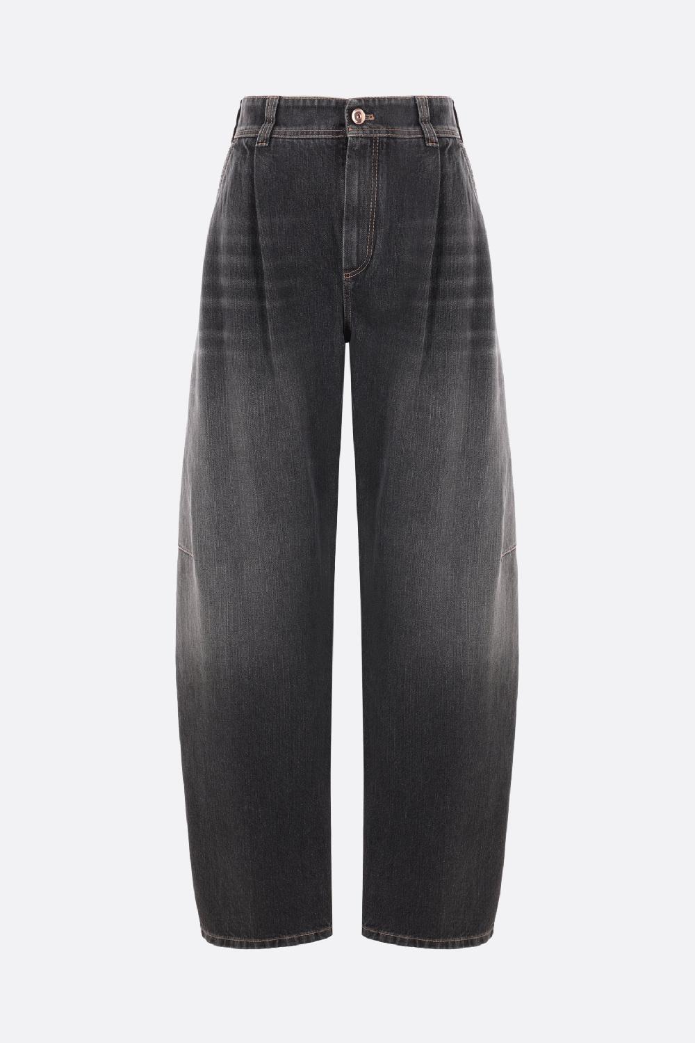 BRUNELLO CUCINELLI jeans Soft Curved in denim