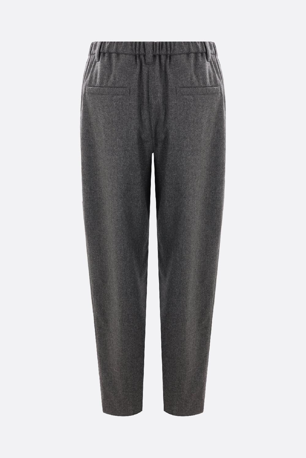 BRUNELLO CUCINELLI Pantalone Baggy In Flanella