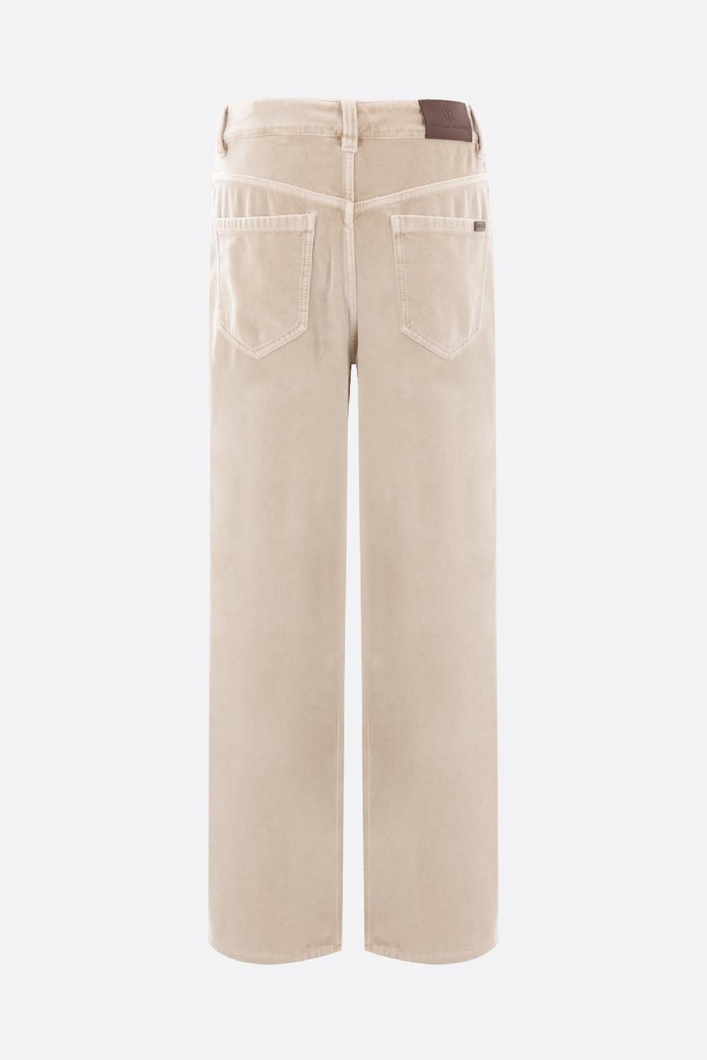 BRUNELLO CUCINELLI Pantalone Loose-fit In Velluto