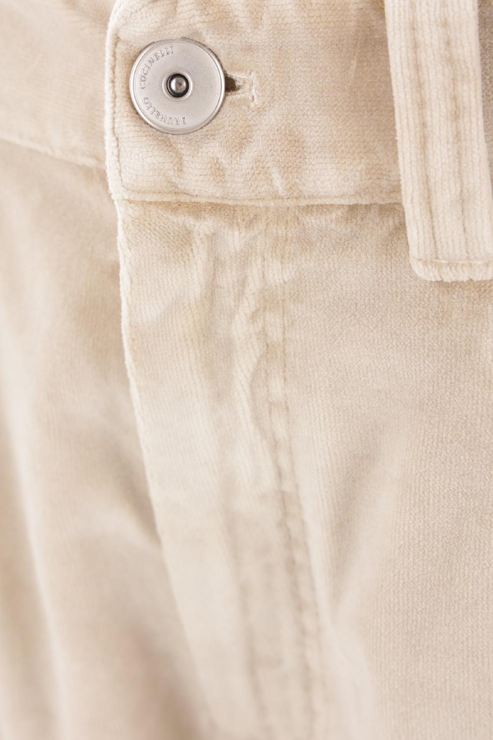 BRUNELLO CUCINELLI Pantalone Loose-fit In Velluto