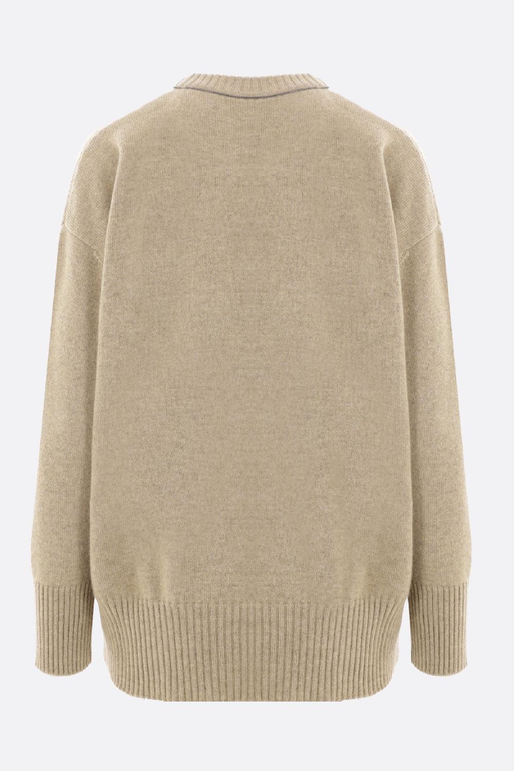 BRUNELLO CUCINELLI Pullover In Cashmere Con Monile
