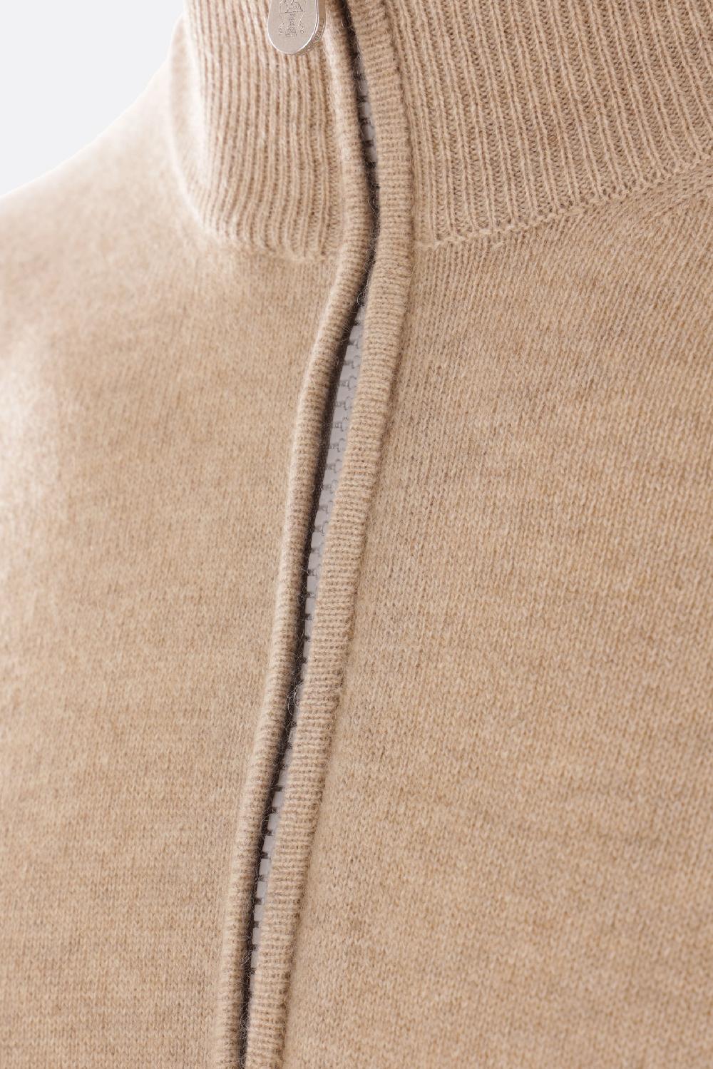 BRUNELLO CUCINELLI Pullover In Cashmere Con Zip
