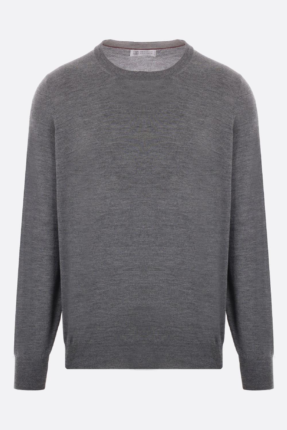 BRUNELLO CUCINELLI pullover in lana e cashmere