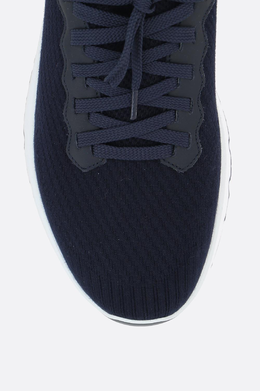 BRUNELLO CUCINELLI Sneaker In Maglia Di Cotone