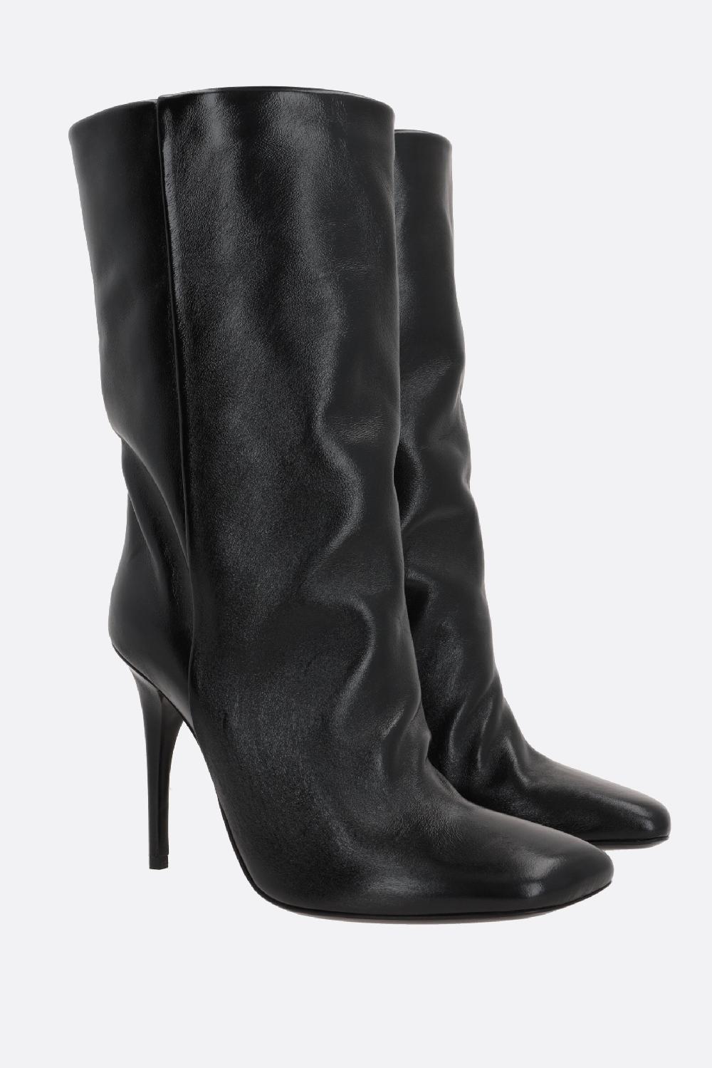 BRUNO FRISONI Stivale Bootube In Pelle Lucida