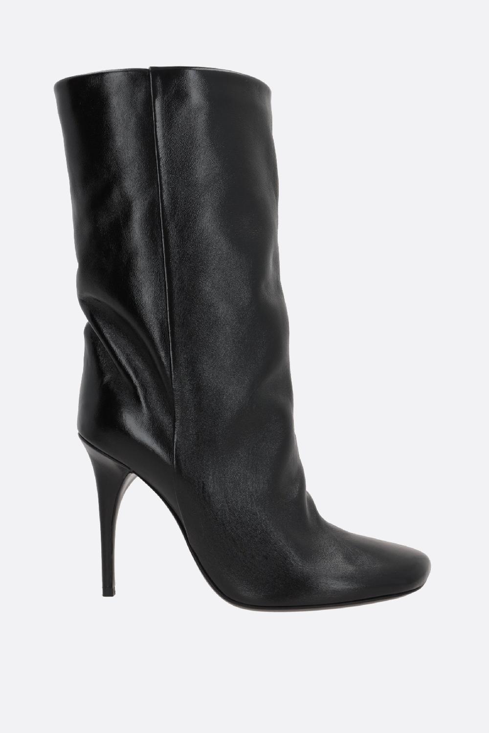 BRUNO FRISONI stivale Bootube in pelle lucida