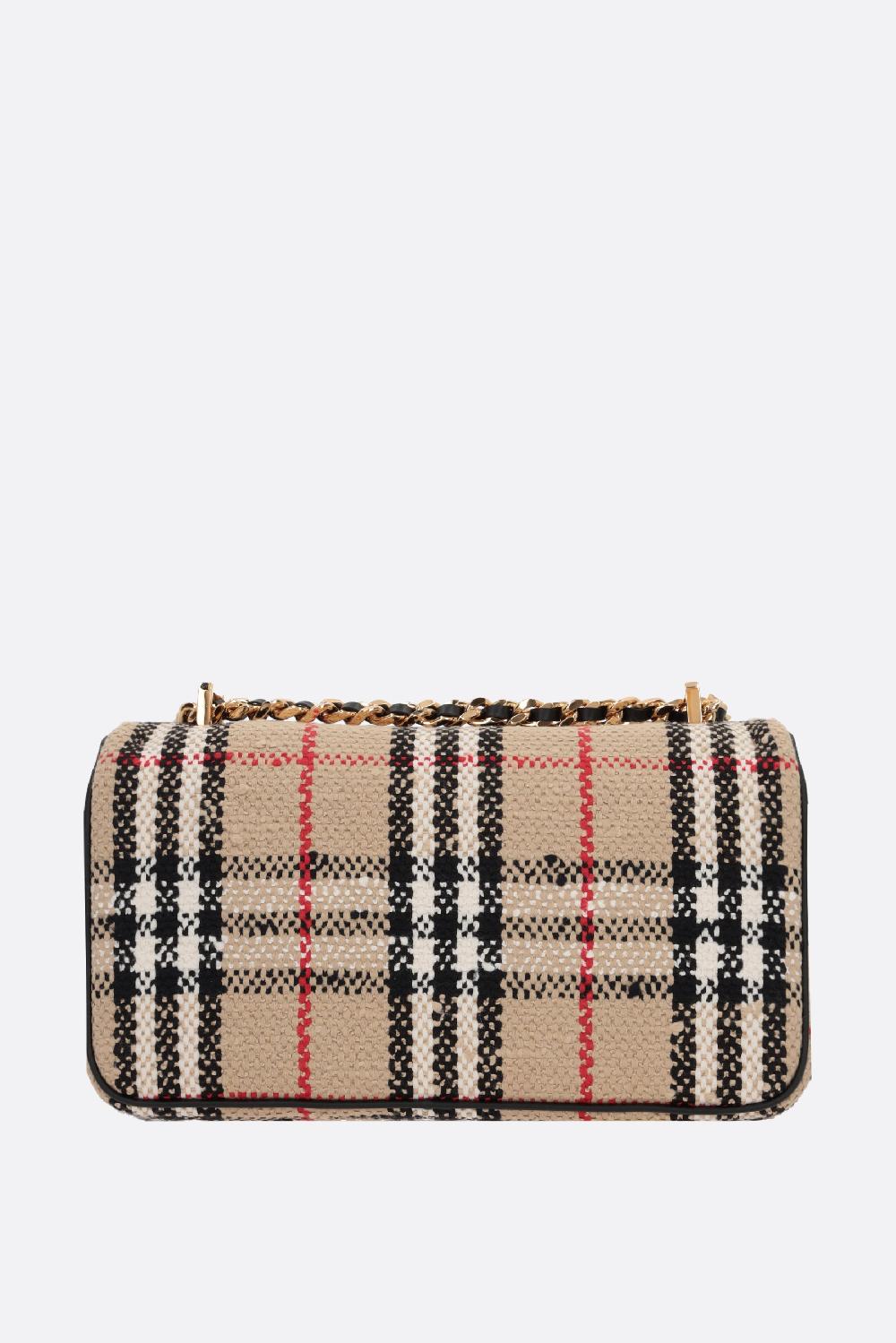 BURBERRY Borsa A Spalla Lola Small In Bouclé
