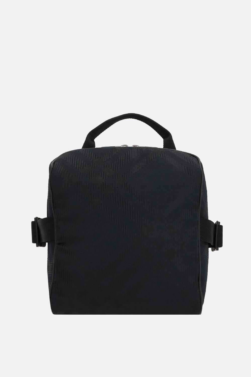 BURBERRY Borsa A Tracolla In Jacquard Check