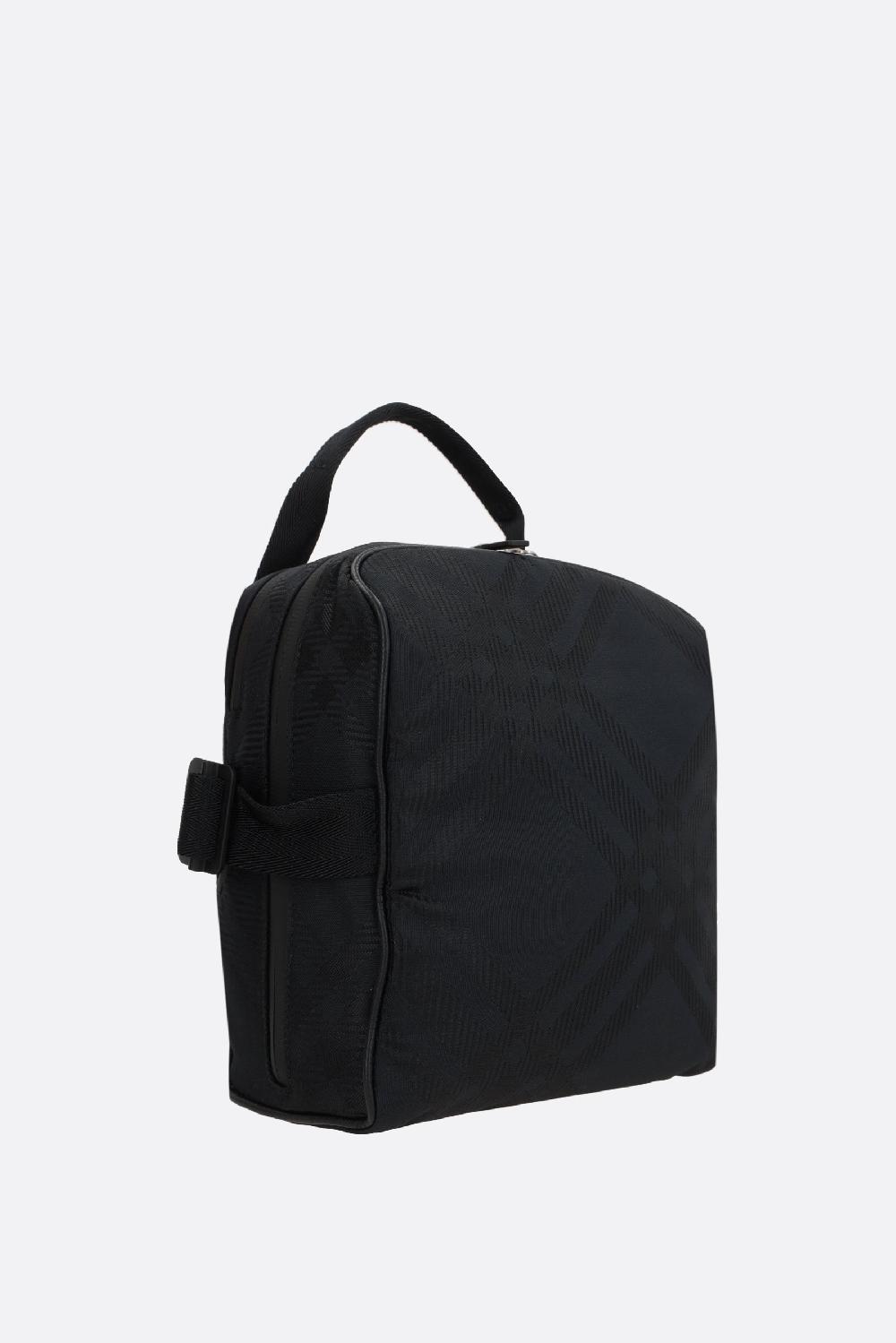 BURBERRY Borsa A Tracolla In Jacquard Check