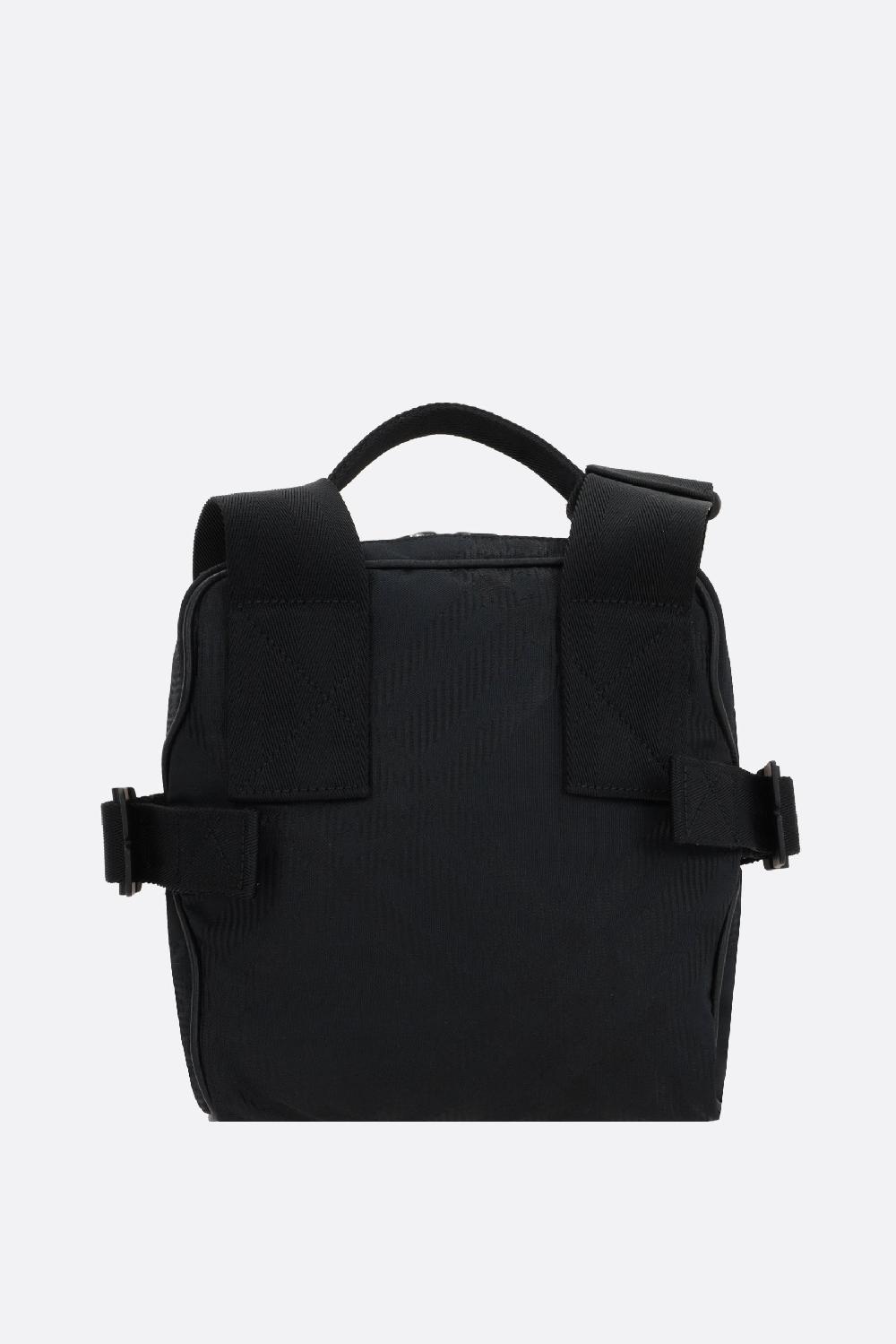 BURBERRY Borsa A Tracolla In Jacquard Check