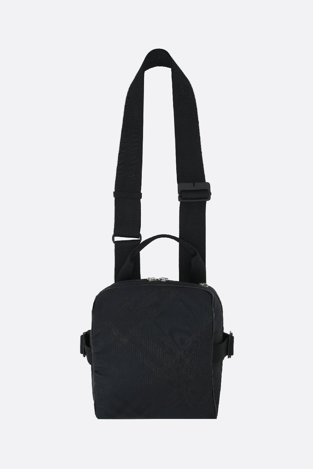 BURBERRY borsa a tracolla in jacquard Check