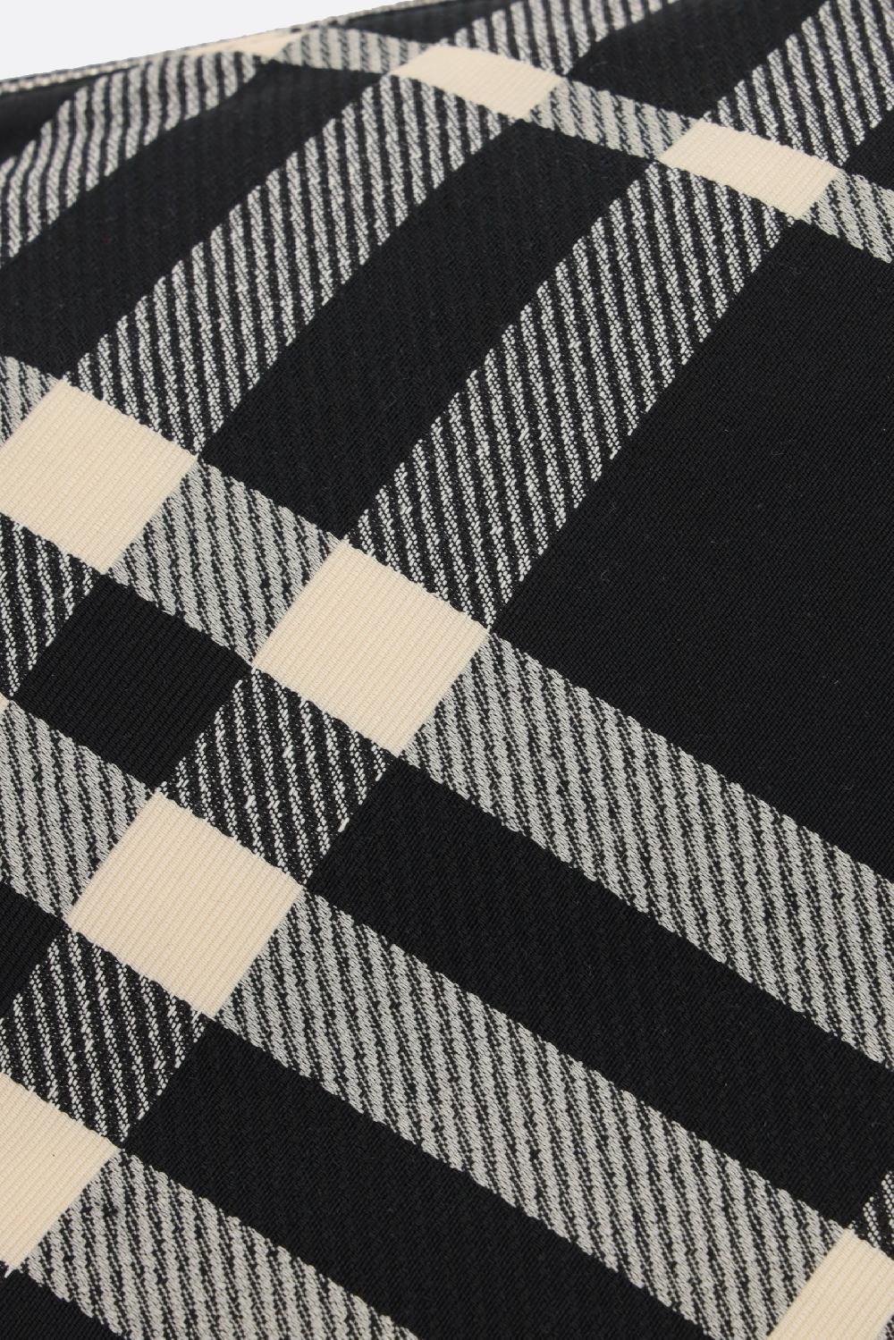 BURBERRY Borsa Messenger Shield In Jacquard Check