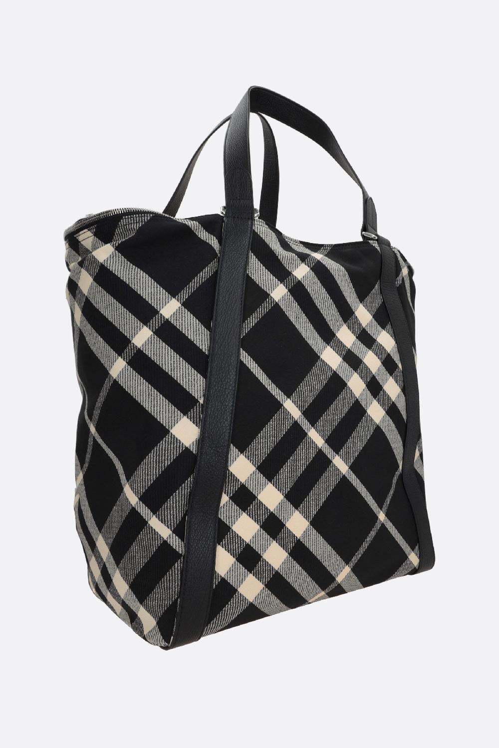 BURBERRY Borsa Tote In Jacquard Check