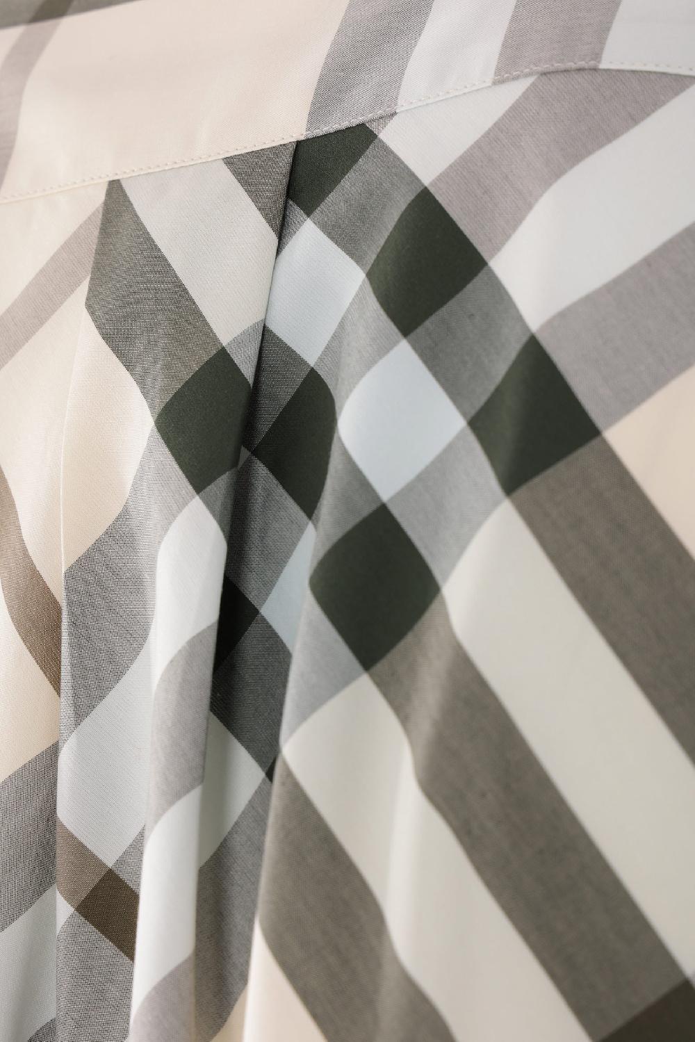 BURBERRY Camicia A Maniche Corte In Popeline Check