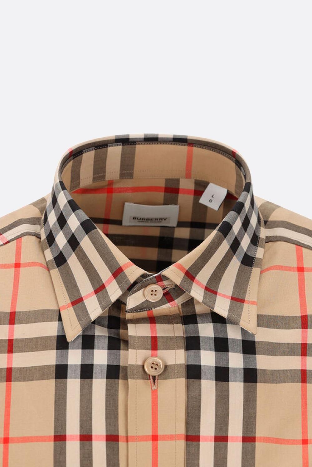 BURBERRY Camicia Caxtan In Popeline