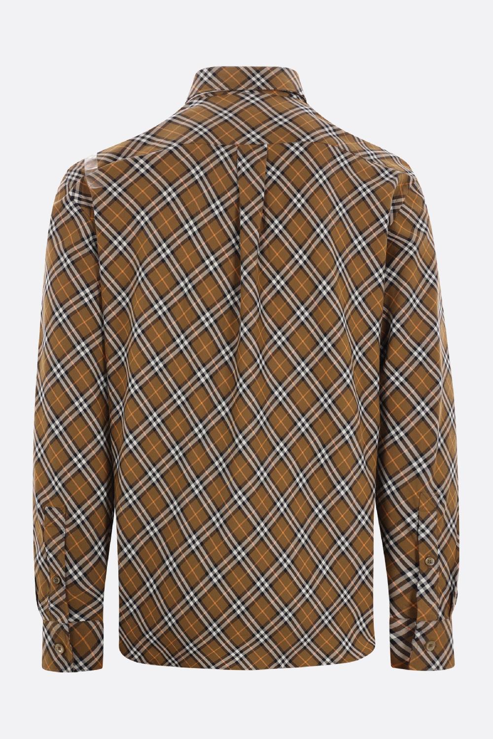 BURBERRY Camicia In Cotone Check