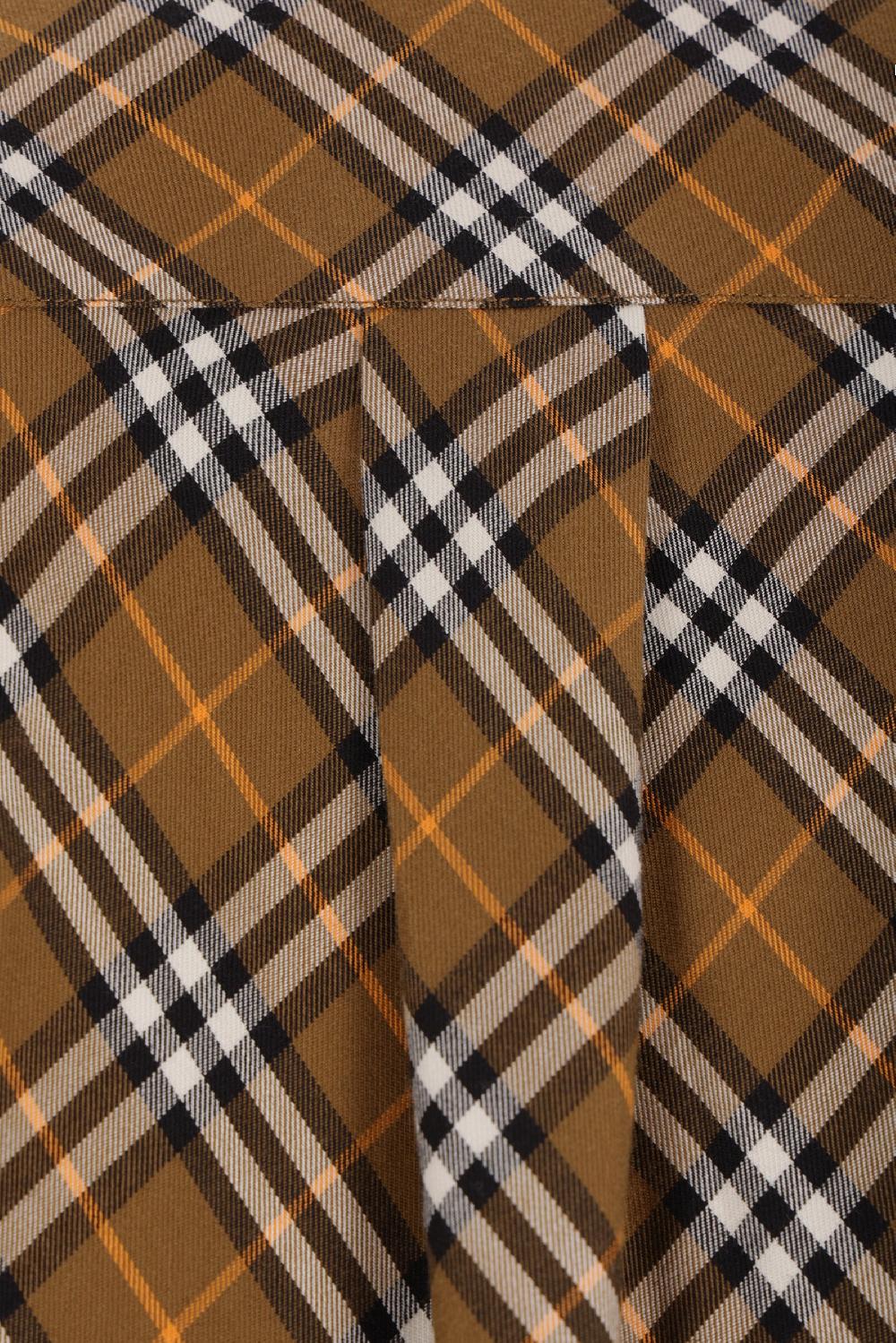 BURBERRY Camicia In Cotone Check