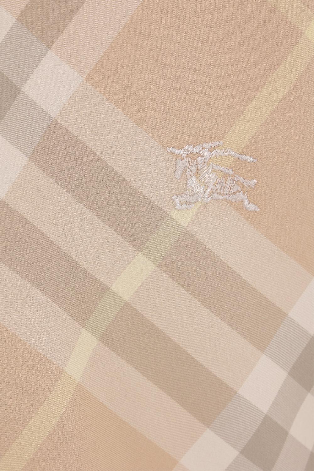 BURBERRY Camicia Oversize In Gabardine