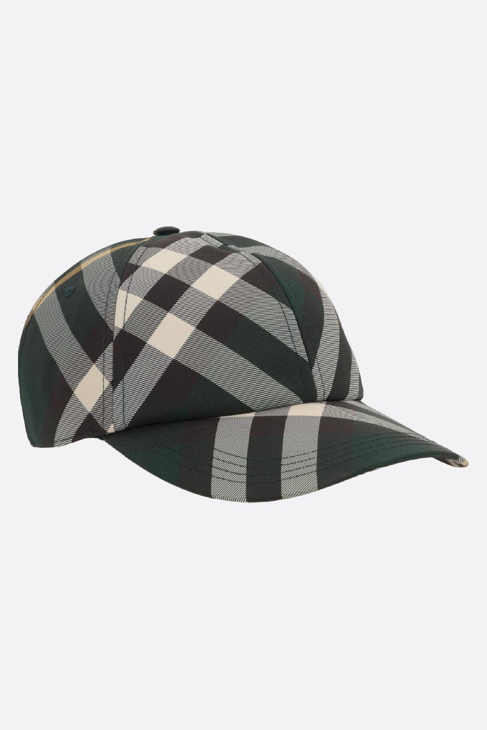 BURBERRY Cappello Baseball Bias In Nylon