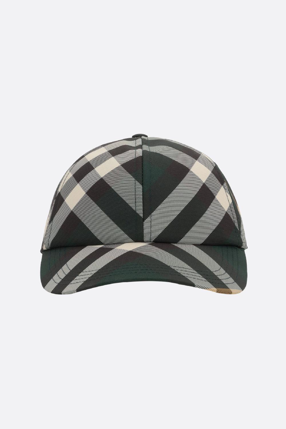 BURBERRY cappello baseball Bias in nylon