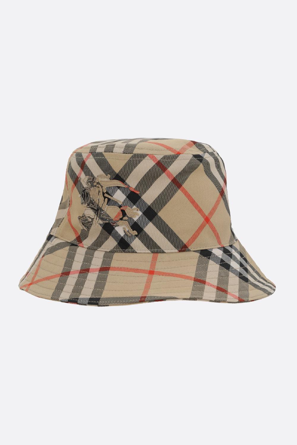 BURBERRY Cloche In Nylon Stampa Check