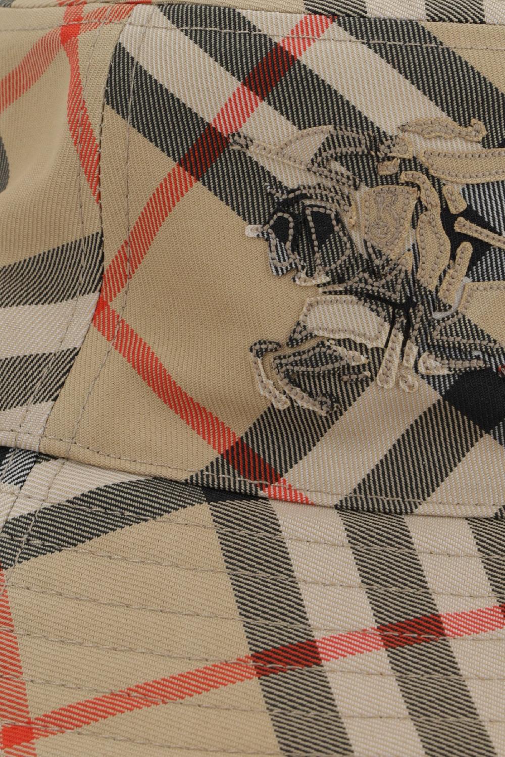 BURBERRY Cloche In Nylon Stampa Check