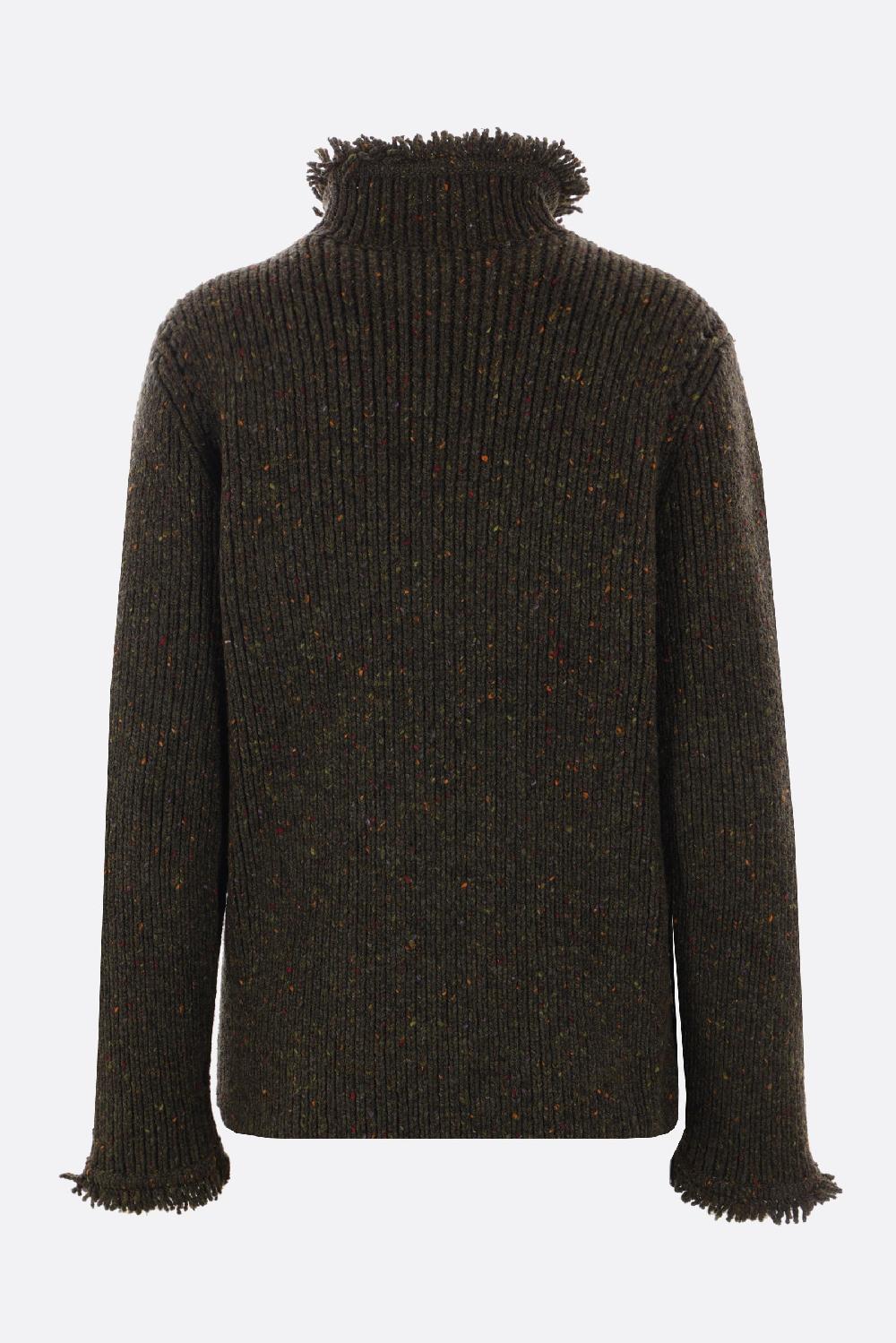 BURBERRY Dolcevita In Lana Melange