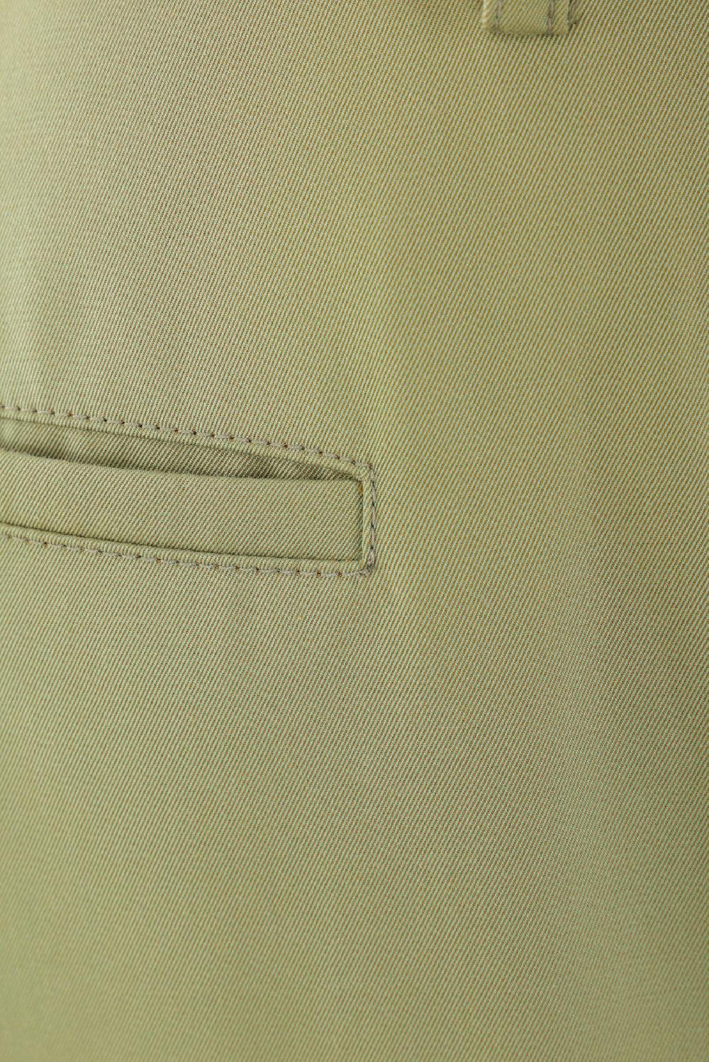 BURBERRY Pantalone Chino In Twill Di Cotone